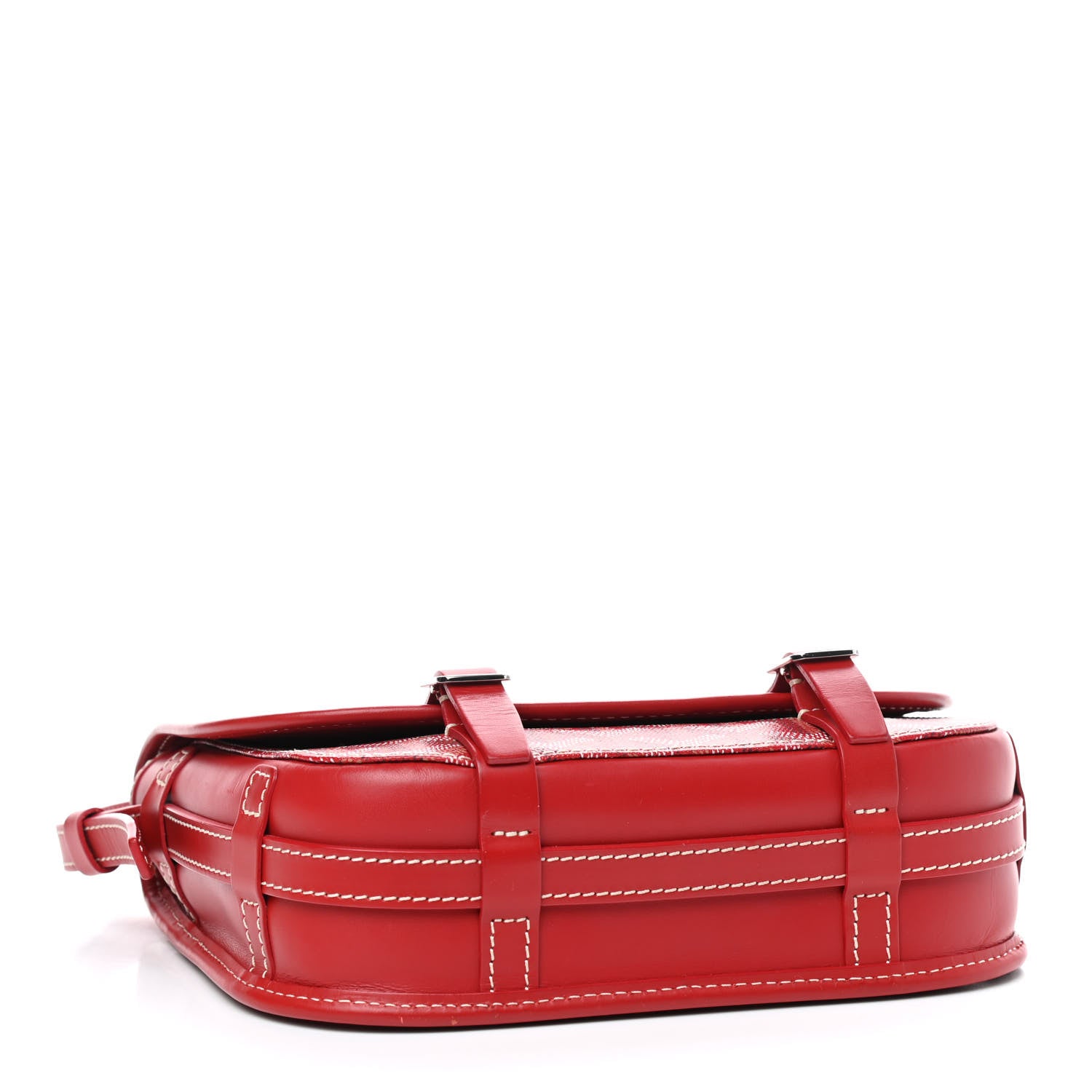 Goyard Goyardine Belvedere PM Messenger Bag Red 3 of 7