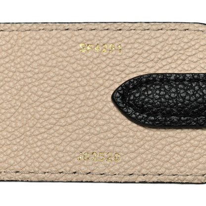 Louis Vuitton Empreinte Monogram Bandouliere Shoulder Strap Black Beige 4 of 4