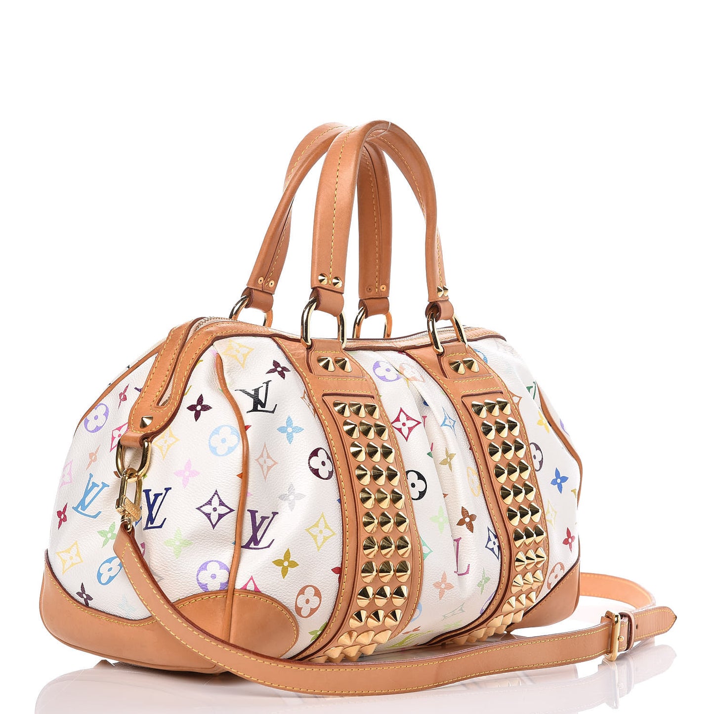 Monogram Multicolor Courtney MM White