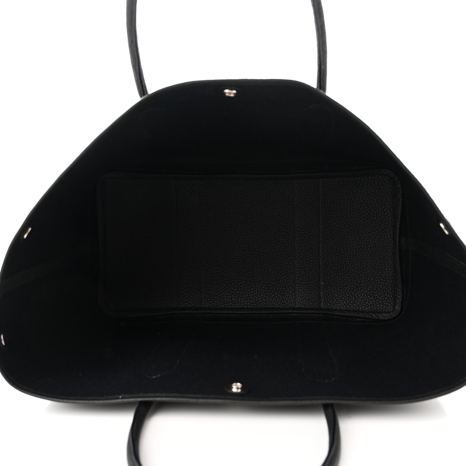 Hermes Toile Militaire Negonda Garden Party Tote 36 MM Black 5 of 11