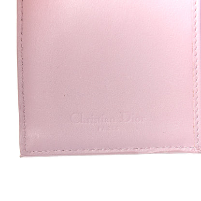 Christian Dior Patent Cannage Lady Dior Wallet Rose 8 of 9