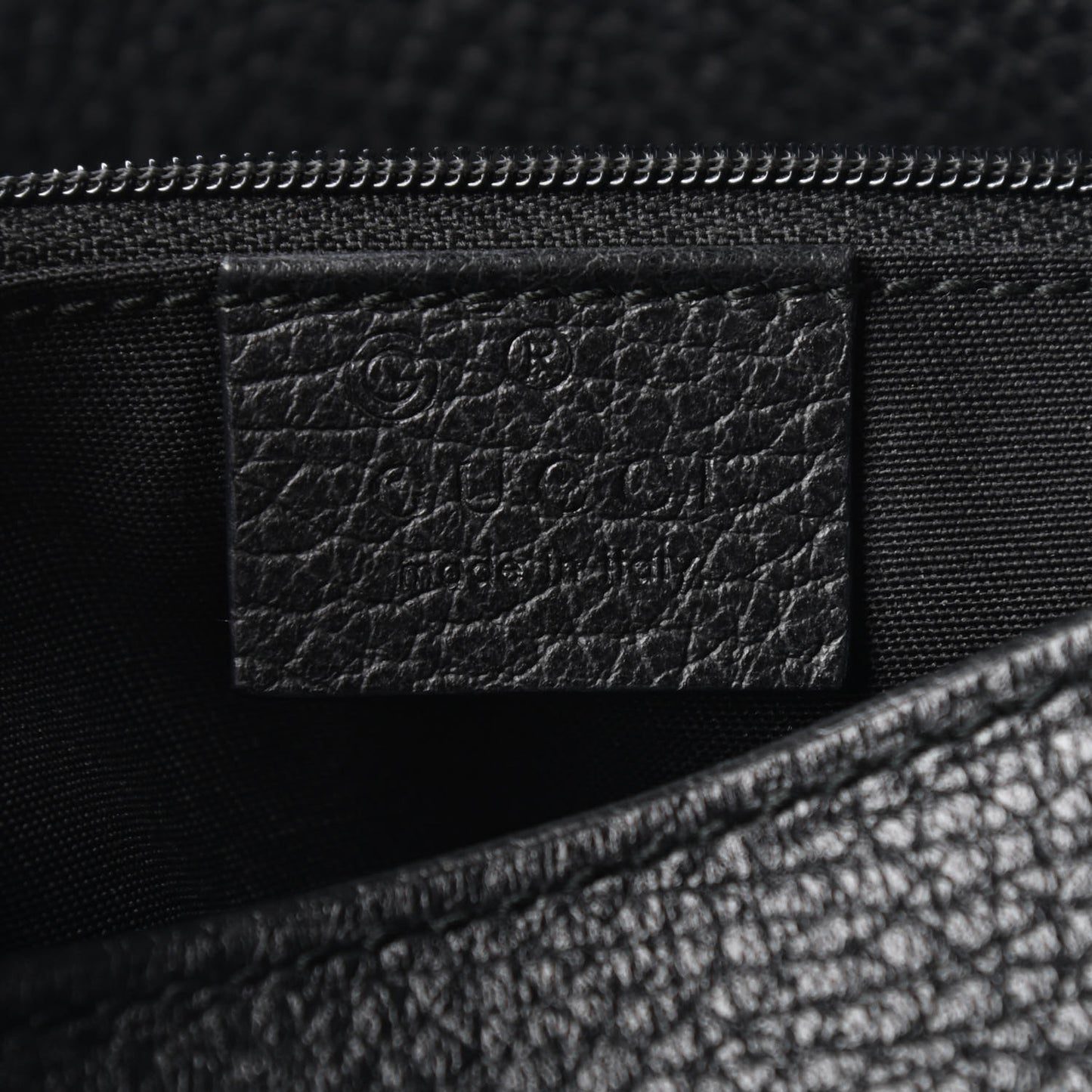 Calfskin Large Gifford Braided Handle Tote Black