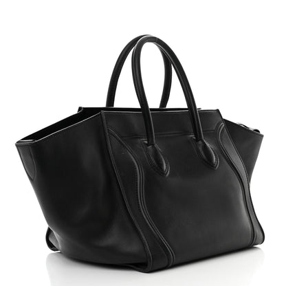 Celine Smooth Calfskin Medium Phantom Luggage Black 3 of 21