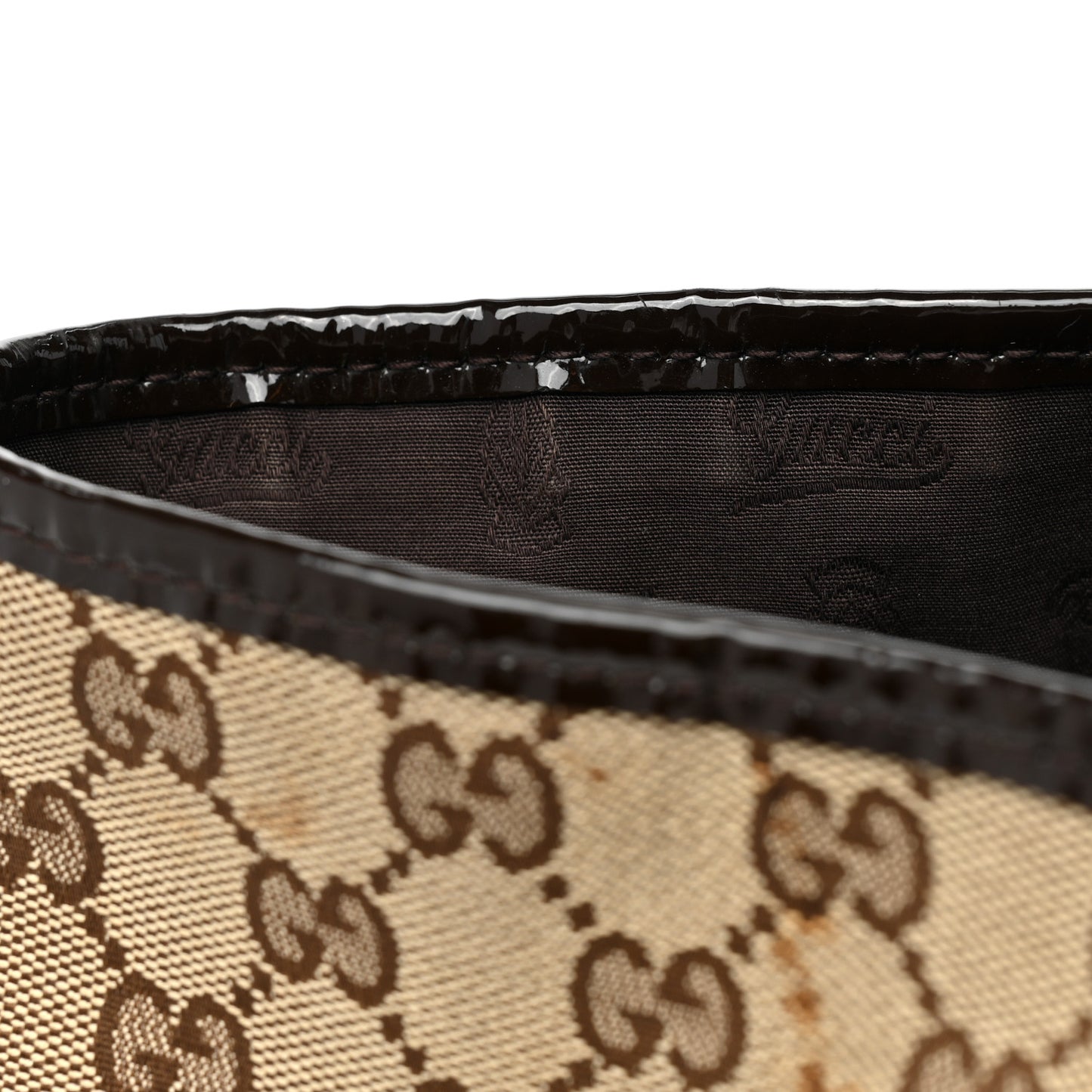 Monogram Web Large Jolie Tote Brown