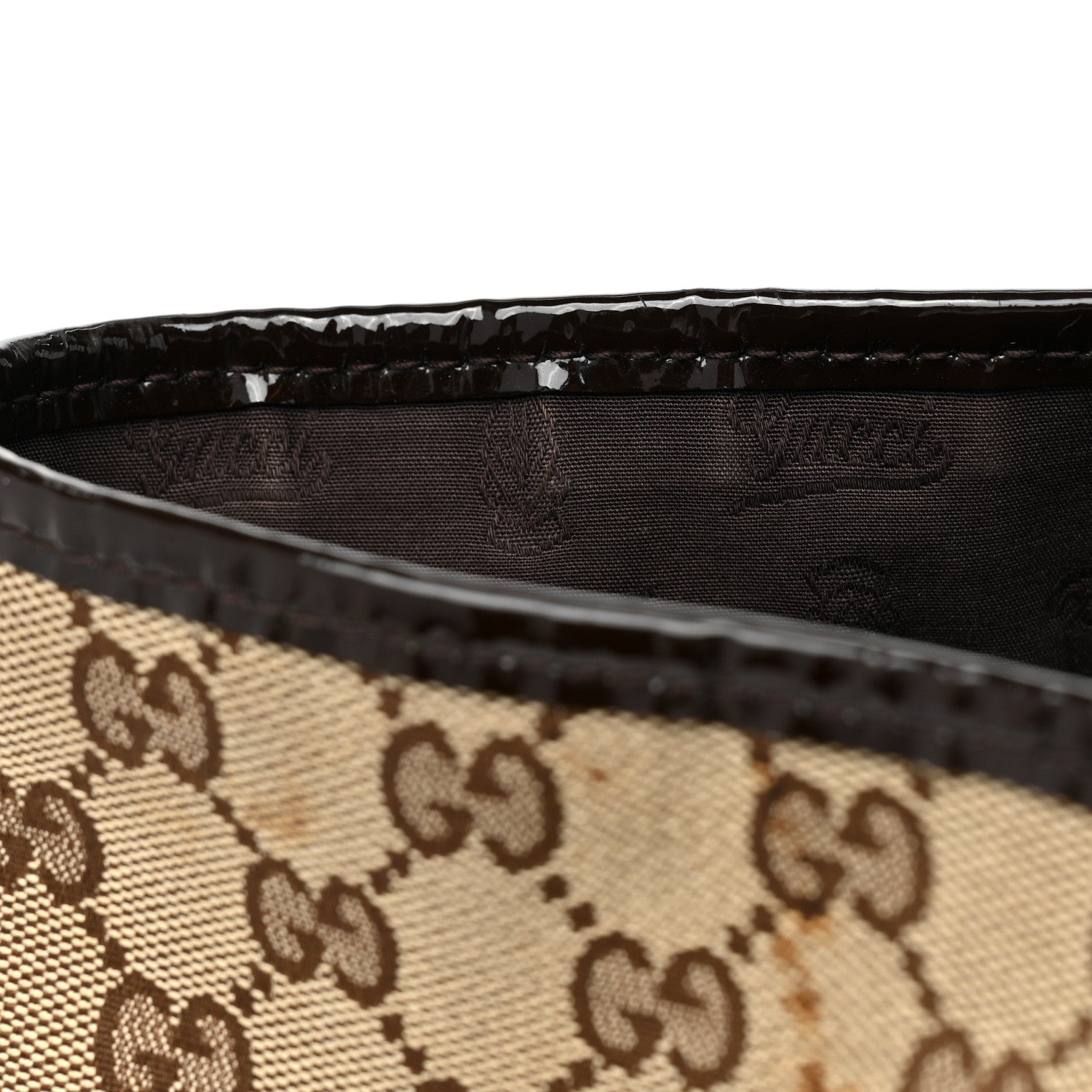 Gucci Monogram Web Large Jolie Tote Brown 11 of 11