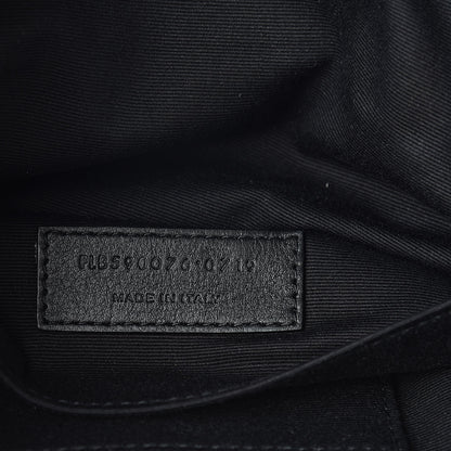 Saint Laurent Calfskin Monogram Belt Bag Black 7 of 10