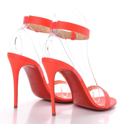Christian Louboutin Fluo Matt PVC Jonatina 100 Sandals 38 Version Bikini 4 of 7