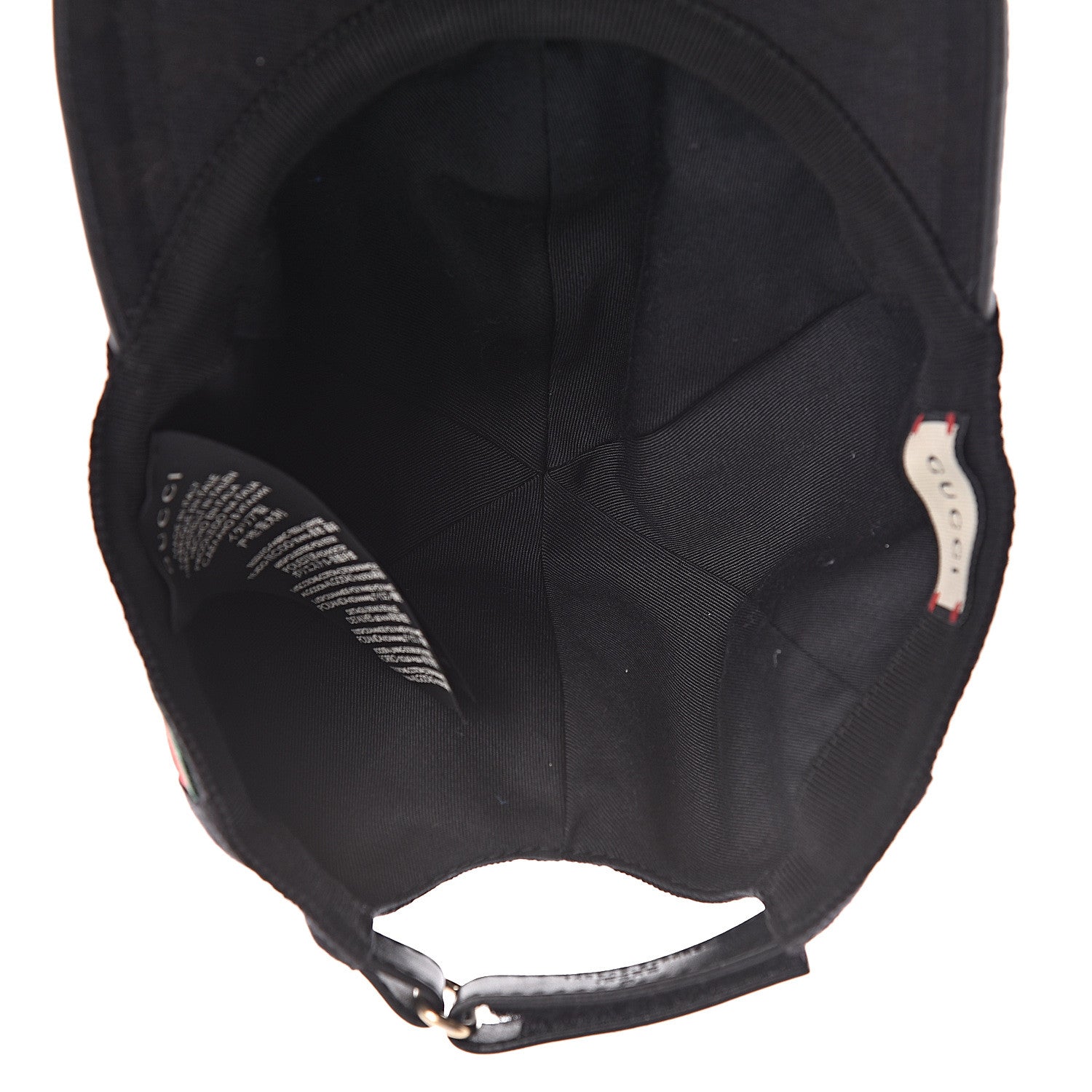 Gucci Monogram Web Baseball Hat XS Black 6 of 7