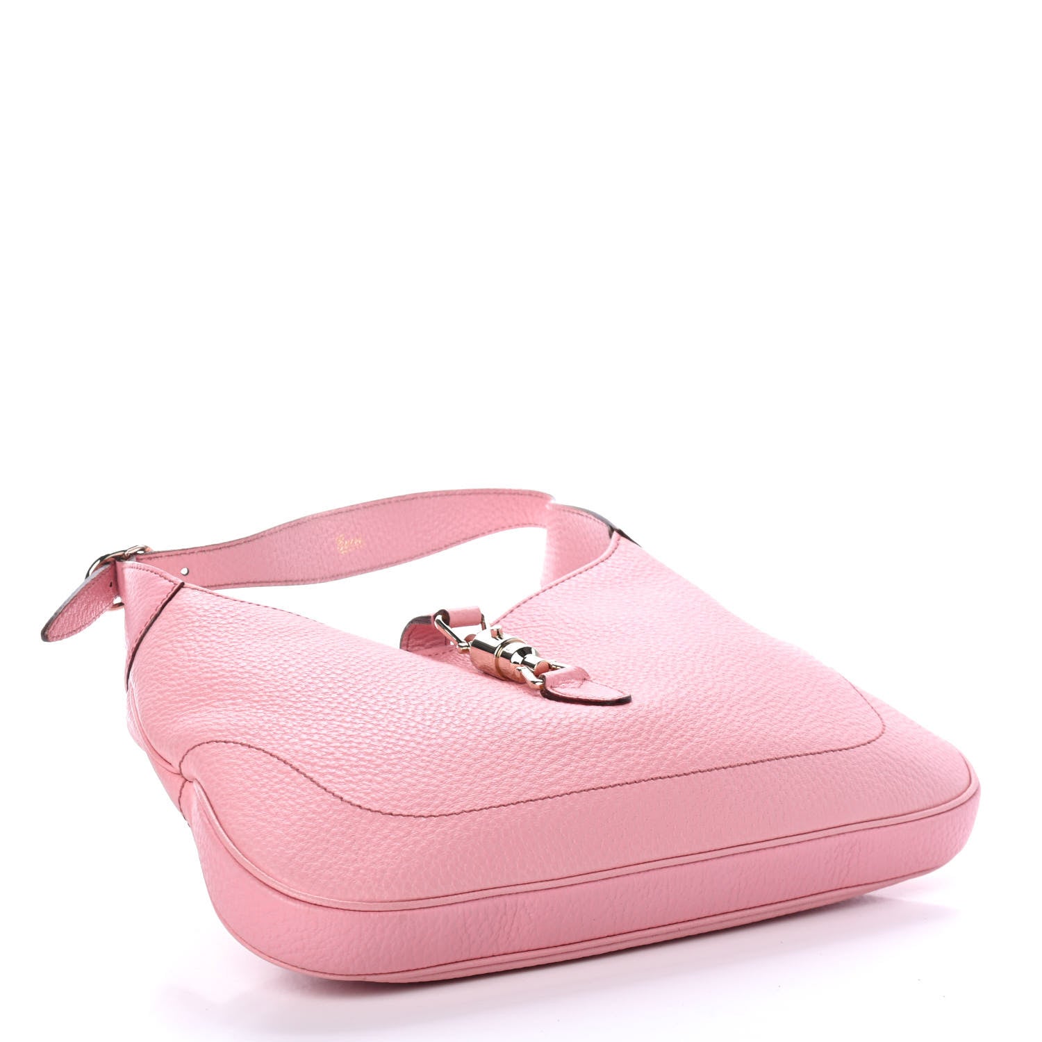 Gucci Calfskin Small Jackie O Hobo Pink 3 of 4