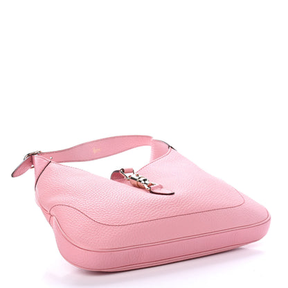 Gucci Calfskin Small Jackie O Hobo Pink 3 of 4