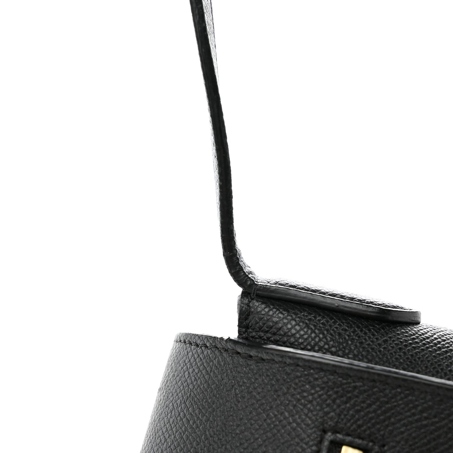 Grained Calfskin Compact Trotteur Black