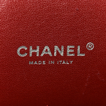 Chanel Caviar Quilted Maxi Double Flap Dark Red 5 of 10