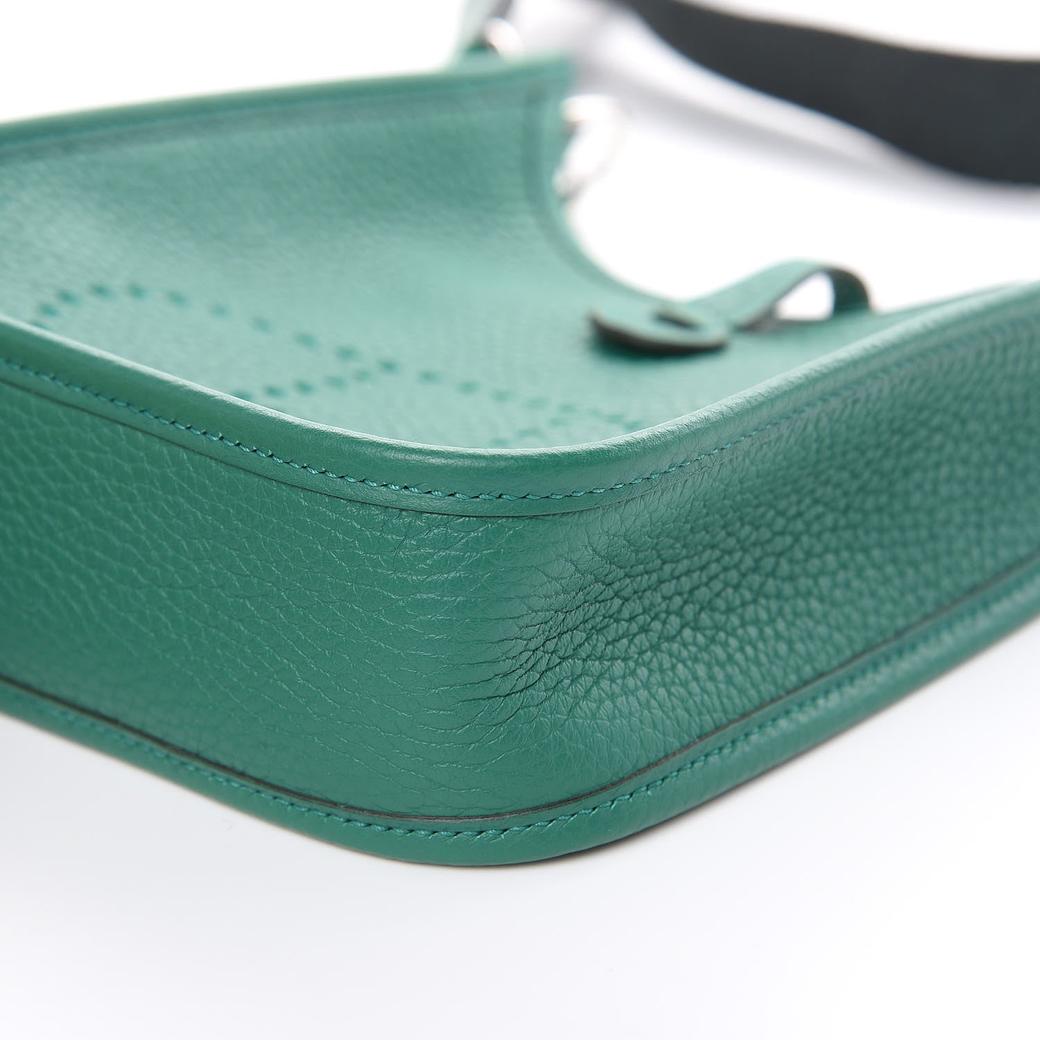 Hermes Taurillon Clemence Amazone Evelyne TPM Vert Vertigo 10 of 11