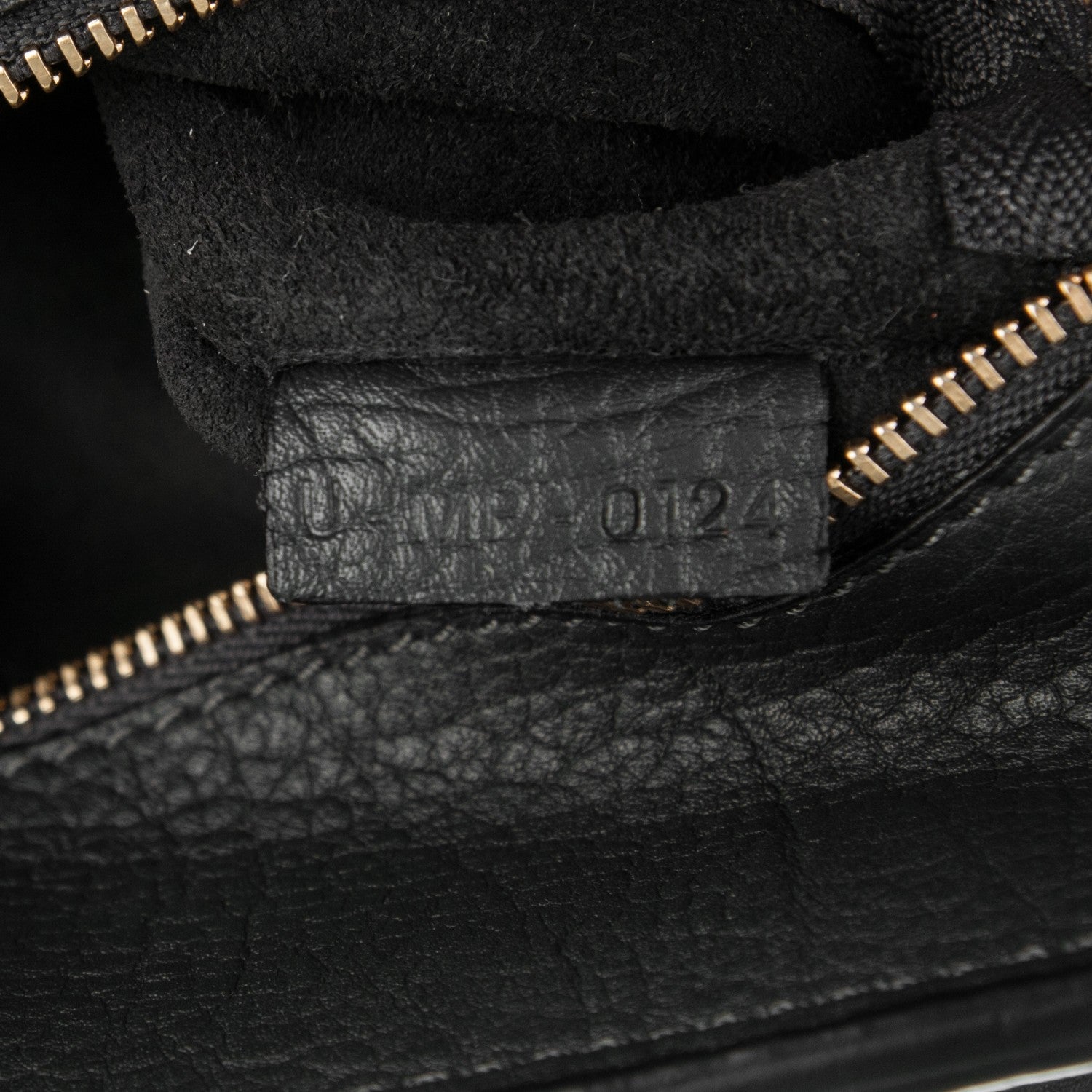 Celine Crisped Calfskin Tie Knot Small Tote Anthracite 7 of 8