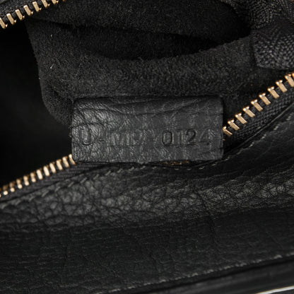 Celine Crisped Calfskin Tie Knot Small Tote Anthracite 7 of 8