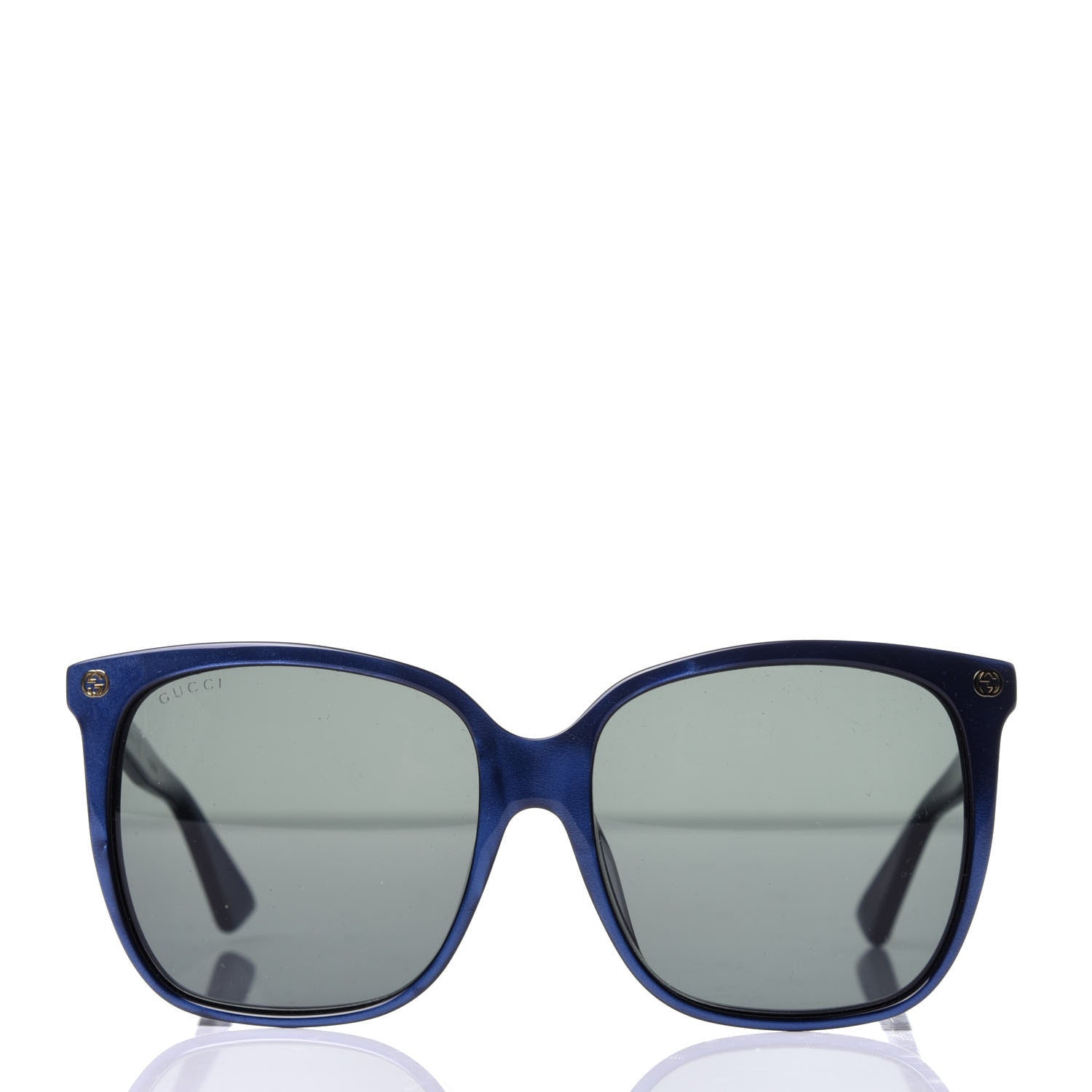 Gucci Acetate GG Sunglasses GG0022S Blue 2 of 9