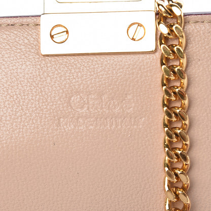 Chloe Alligator Calfskin Embossed Drew Shoulder Bag Red 6 of 10