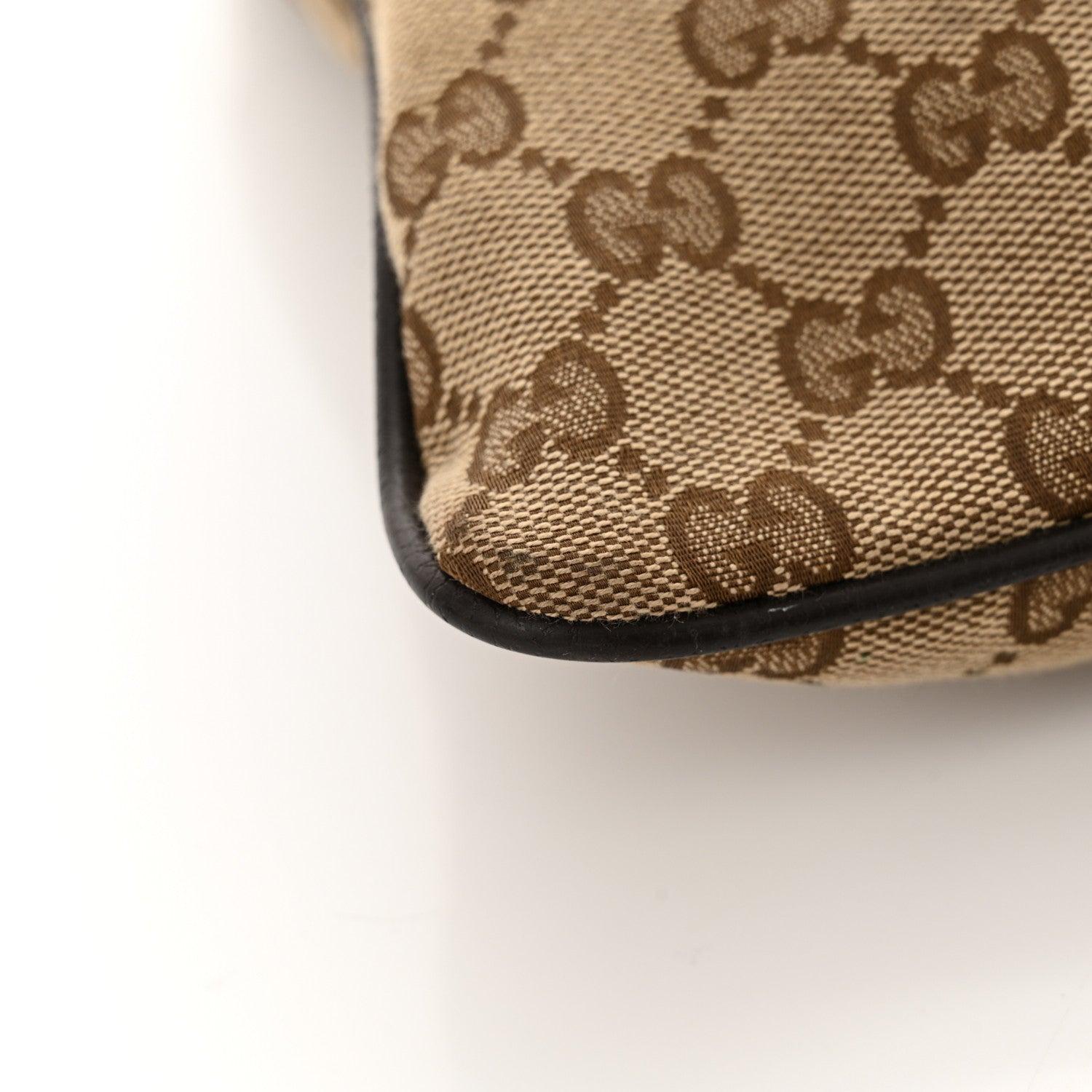 Gucci Monogram Web Small Flat Messenger Bag Brown 14 of 14