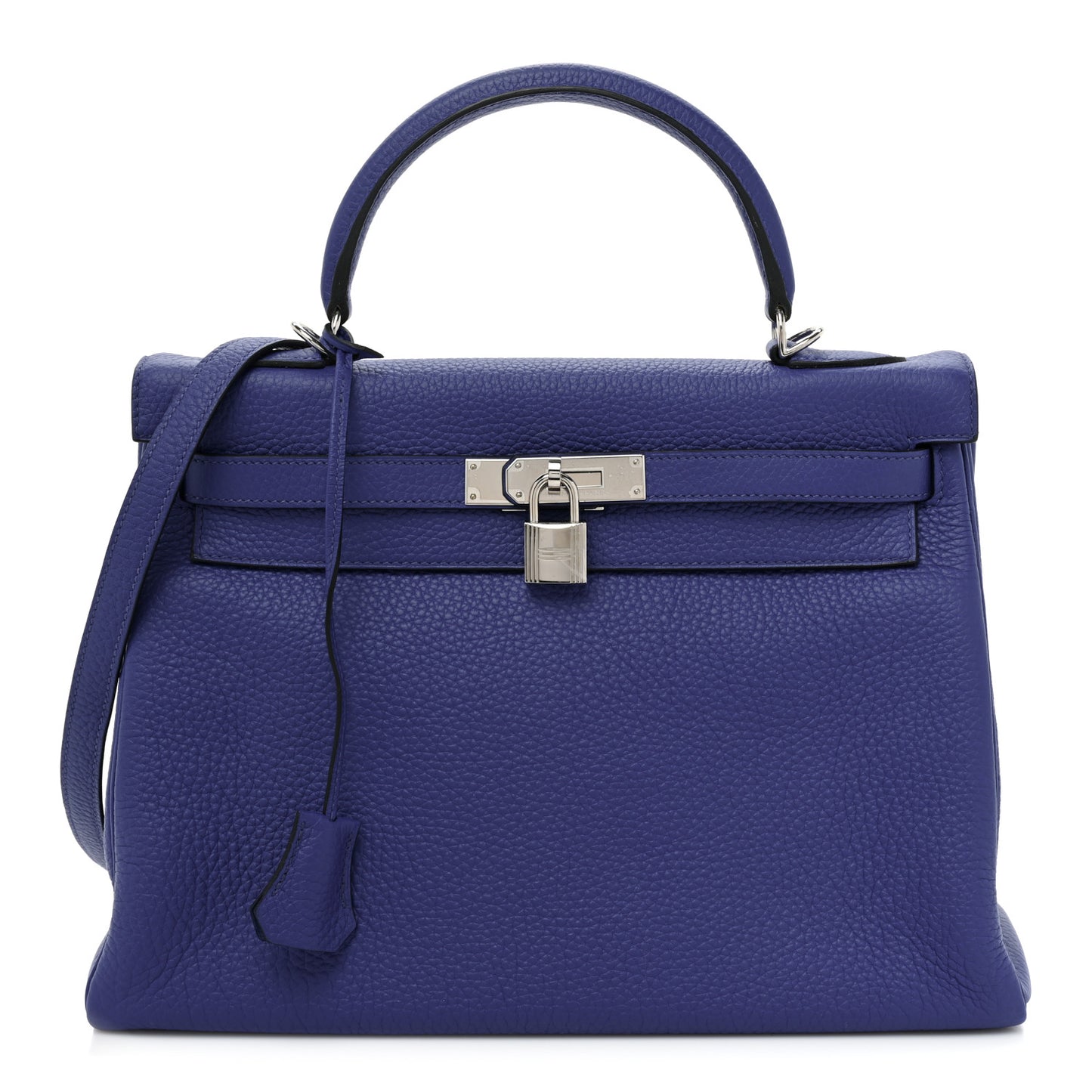 Taurillon Clemence Kelly Retourne 32 Bleu Electrique