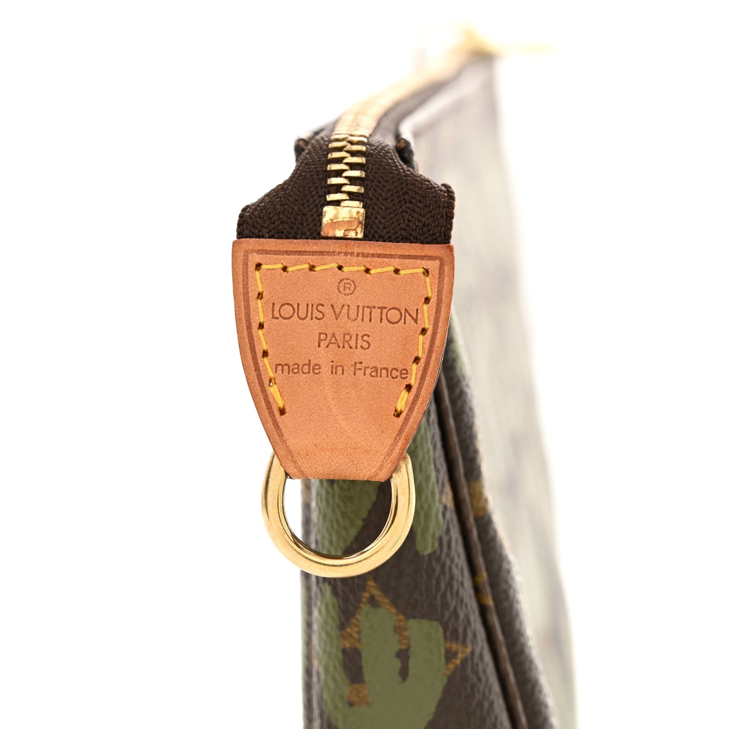 Monogram Graffiti Pochette Accessories Kaki
