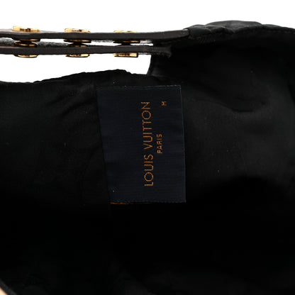 Louis Vuitton Polyester Silk Monogram LV Get Ready Cap Black 8 of 9