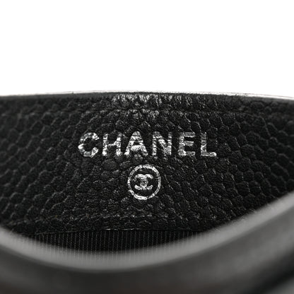 Chanel Caviar Quilted Card Holder Black 6 of 14