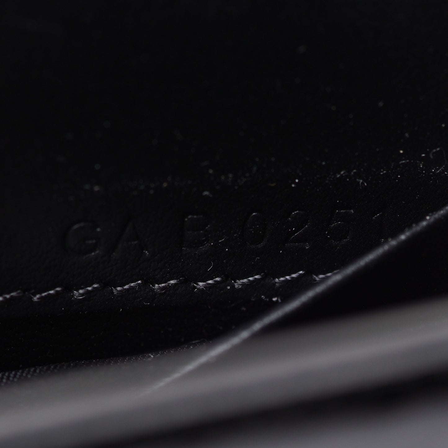 Patent Textured Goatskin Small 4G Crossbody Black