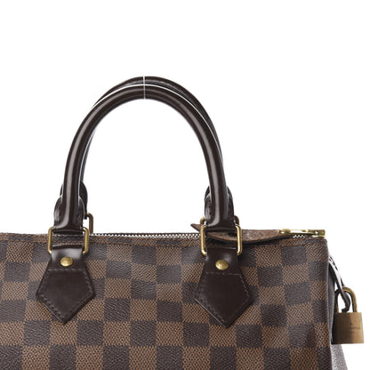 Louis Vuitton Damier Ebene Speedy 25 10 of 10
