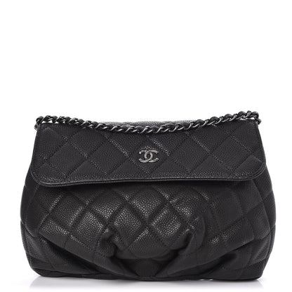 Chanel Caviar Quilted Crossbody Bag Black 1 of 8
