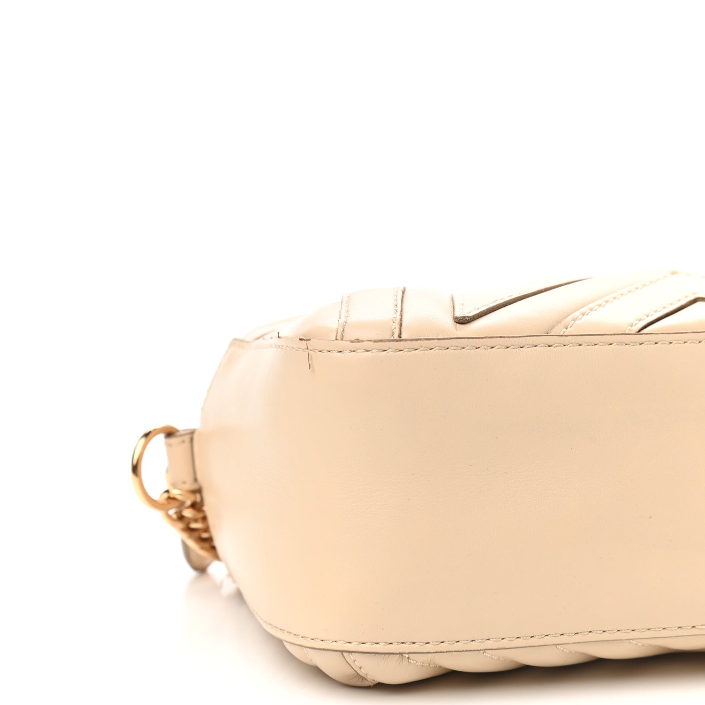 Eco Alter Nappa Star Patch Shoulder Bag Cream