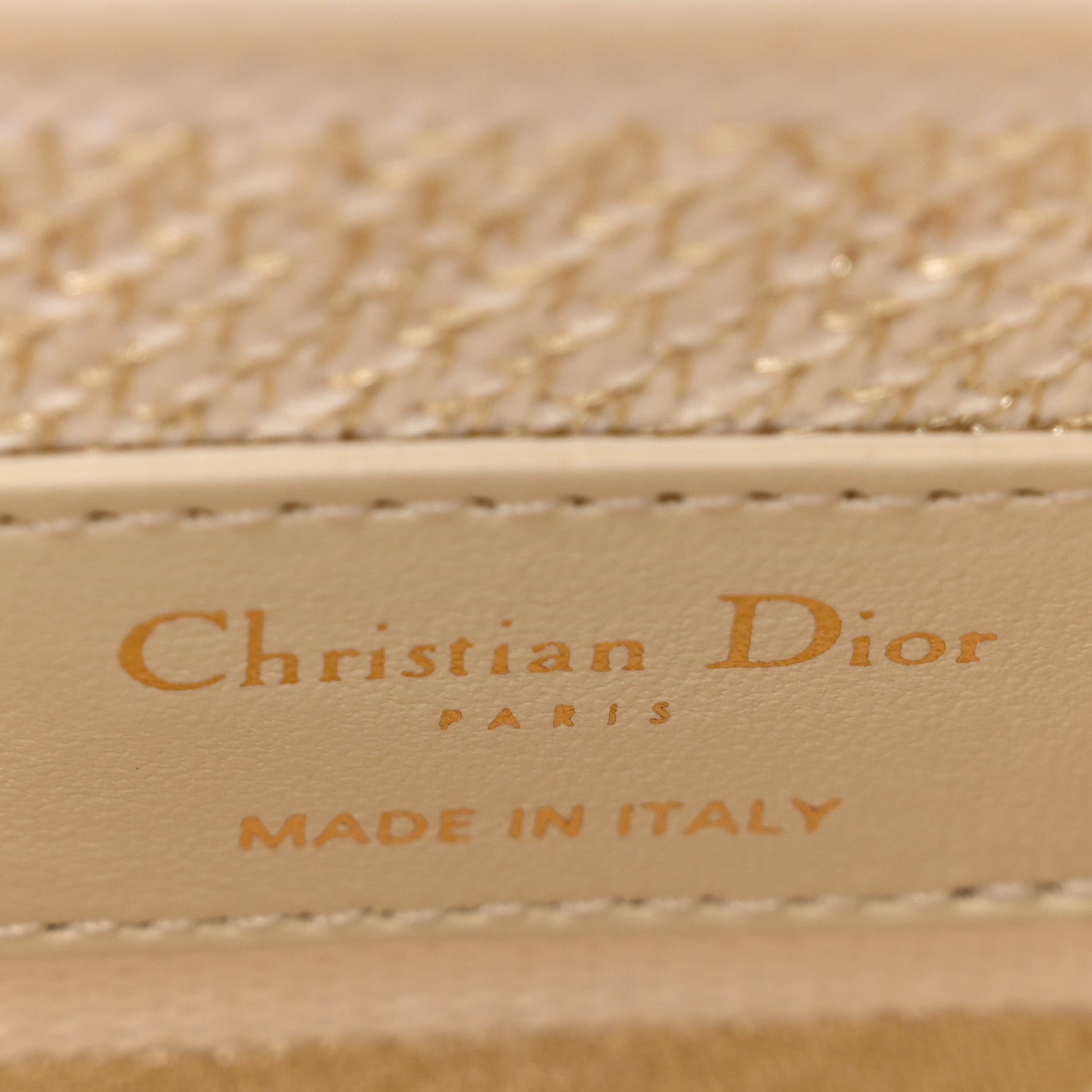 Christian Dior Canvas Embroidered Jardin D'Hiver Medium Lady D-Lite White Gold 6 of 12