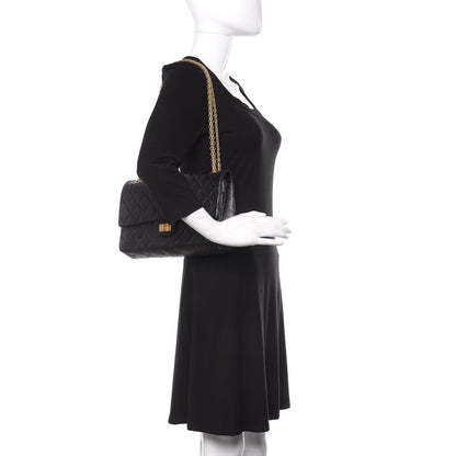 Chanel Aged Calfskin Quilted 2.55 Reissue 226 Flap Black 2 of 11