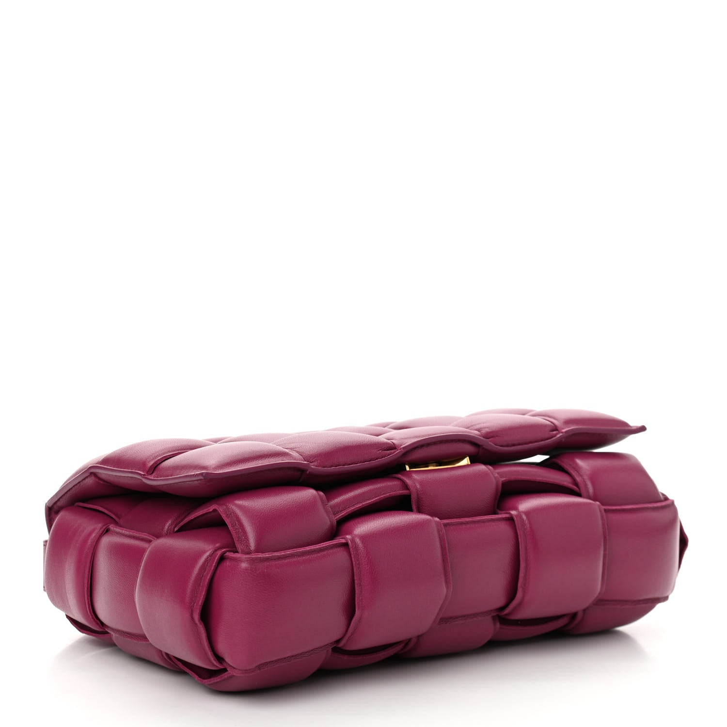 Bottega Veneta Nappa Maxi Intreccio Padded Cassette Crossbody Bag Cinnabar 4 of 10
