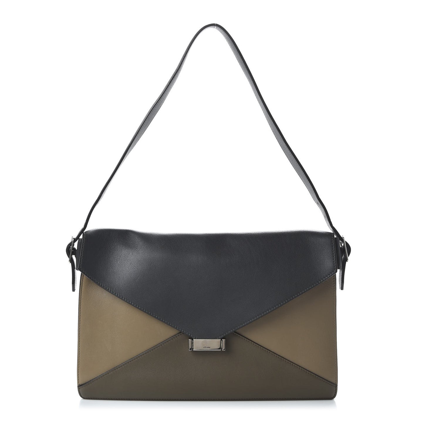 Smooth Calfskin Medium Tri-Color Diamond Shoulder Bag