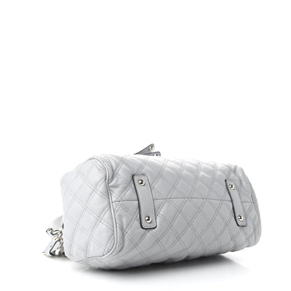 Marc Jacobs Calfskin Quilted Stam Light Gray 5 of 9