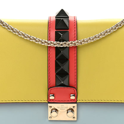 Valentino Garavani Vitello Medium Glam Lock Rockstud Flap Multicolor 7 of 9