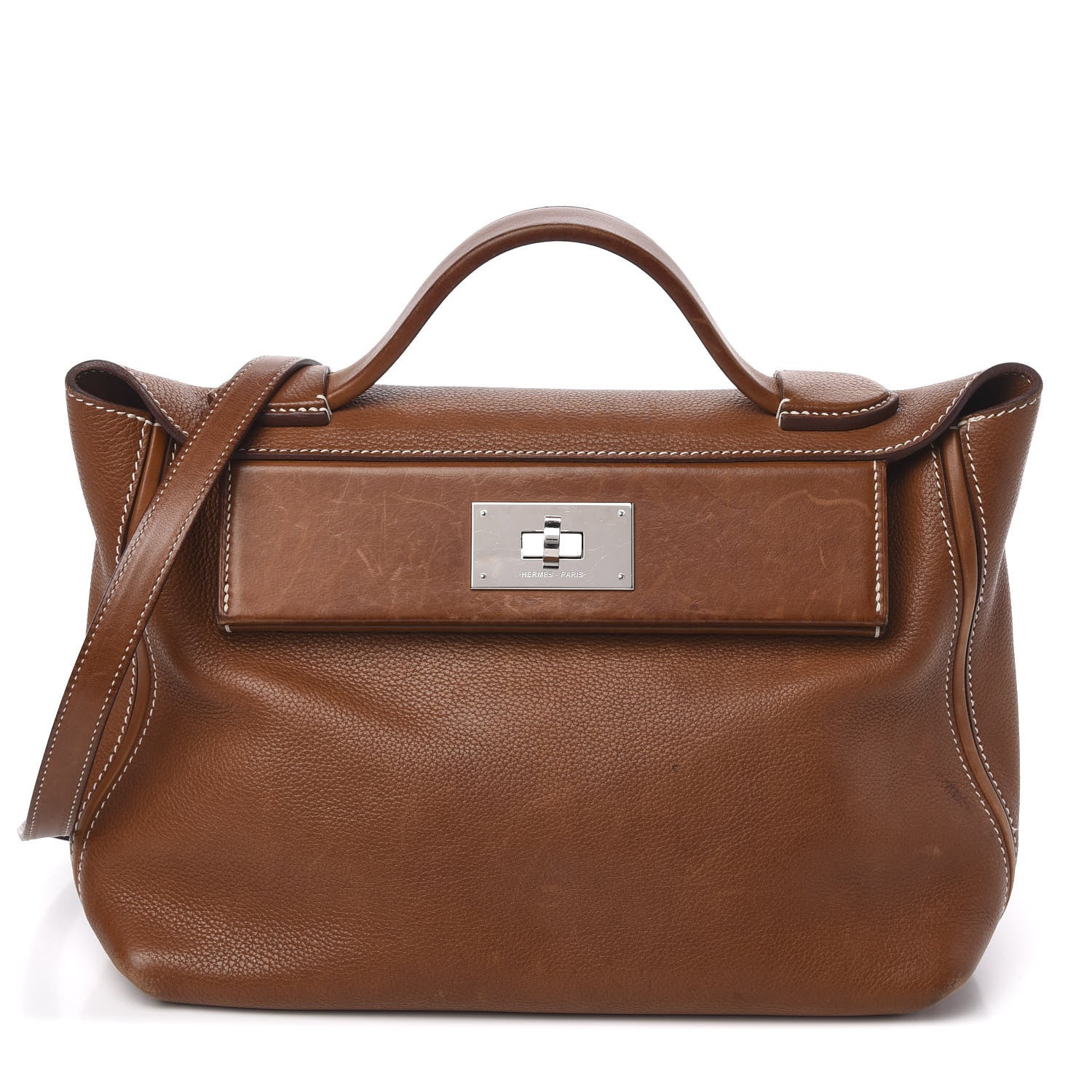 Hermes Barenia Faubourg 24/24 29 Fauve 1 of 17