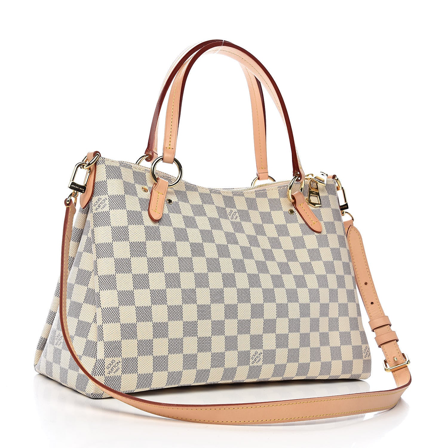 Louis Vuitton Damier Azur Lymington 3 of 11