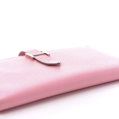 Hermes Epsom Bearn Gusset Wallet Rose Confetti 10 of 14