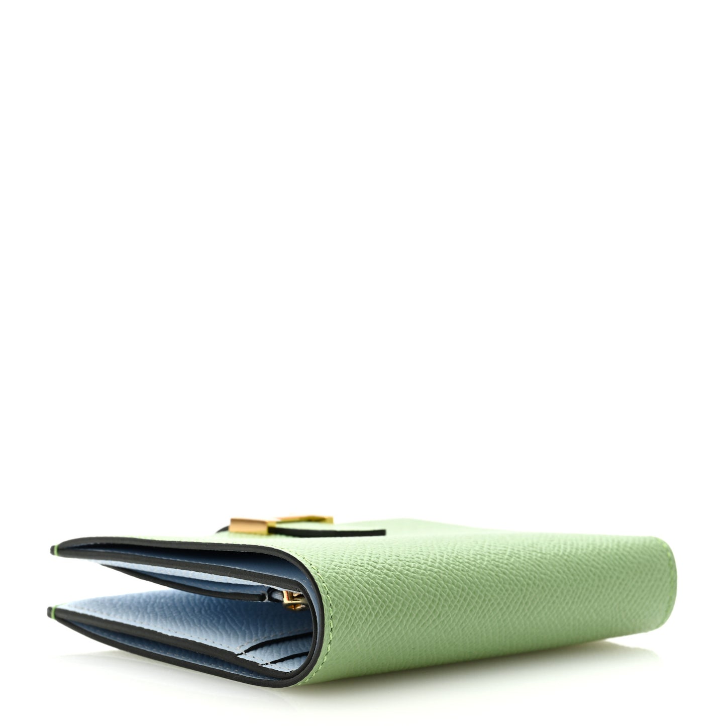 Epsom Verso Bearn Compact Wallet Vert Criquet Bleu Brume