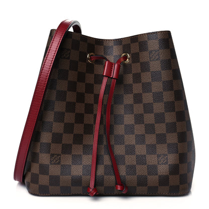 Louis Vuitton Damier Ebene Neonoe MM Cherry Berry 1 of 9