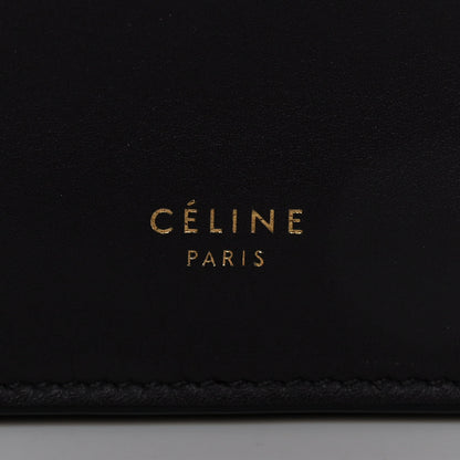 Celine Smooth Calfskin Mini Clasp Bag Black 8 of 13