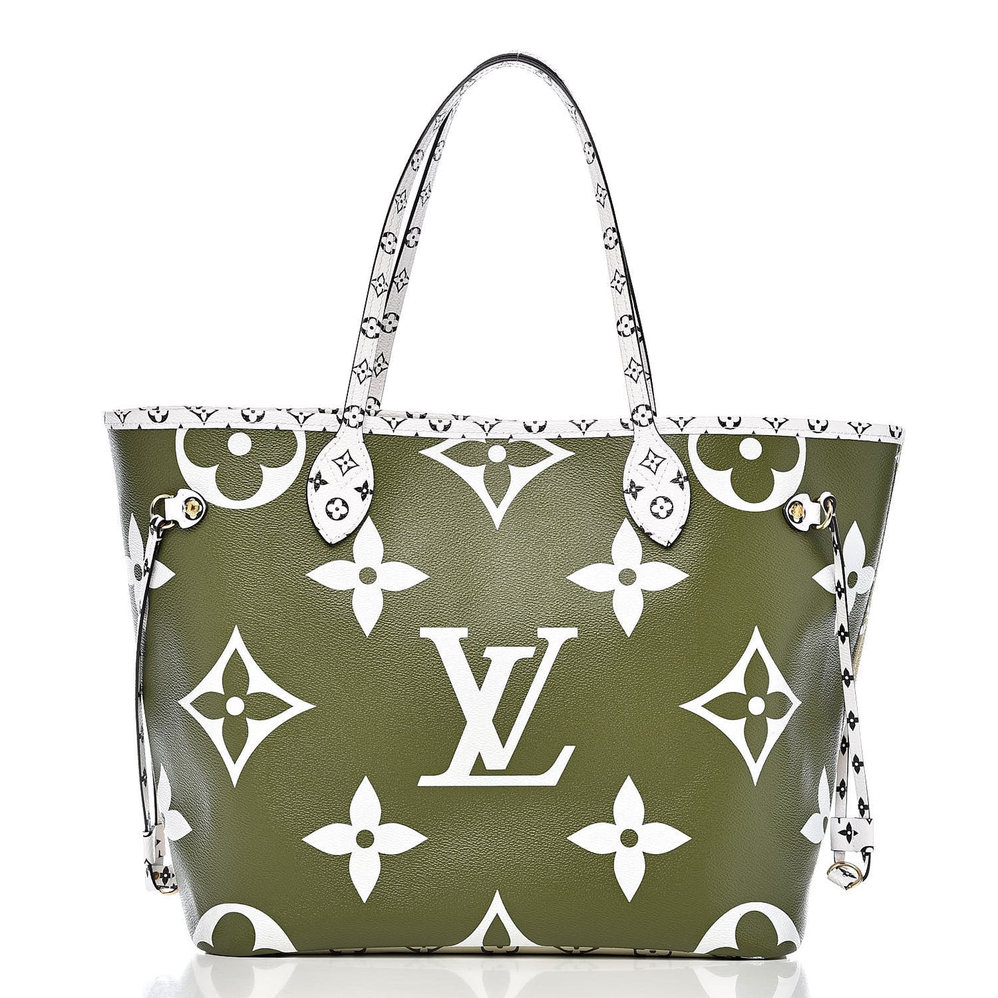 Monogram Giant Neverfull MM Kaki