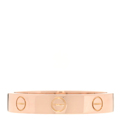 Cartier 18K Pink Gold 3.5mm LOVE Wedding Band Ring 59 8.75 3 of 4
