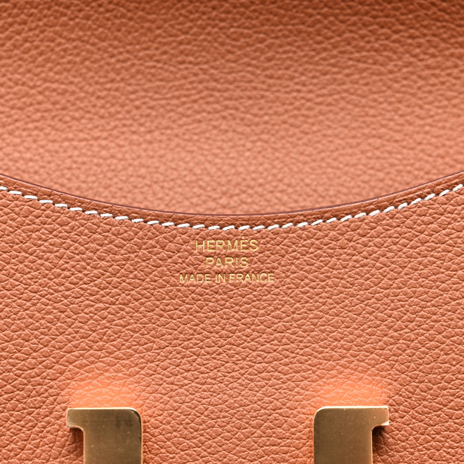 Hermes Evercolor Constance Slim Wallet Gold 7 of 9