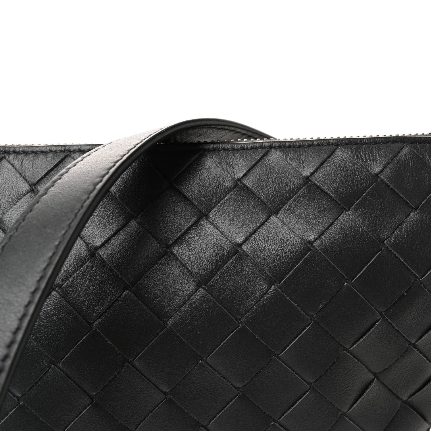 Bottega Veneta Calfskin Intrecciato Small Virgule Ardoise 7 of 9
