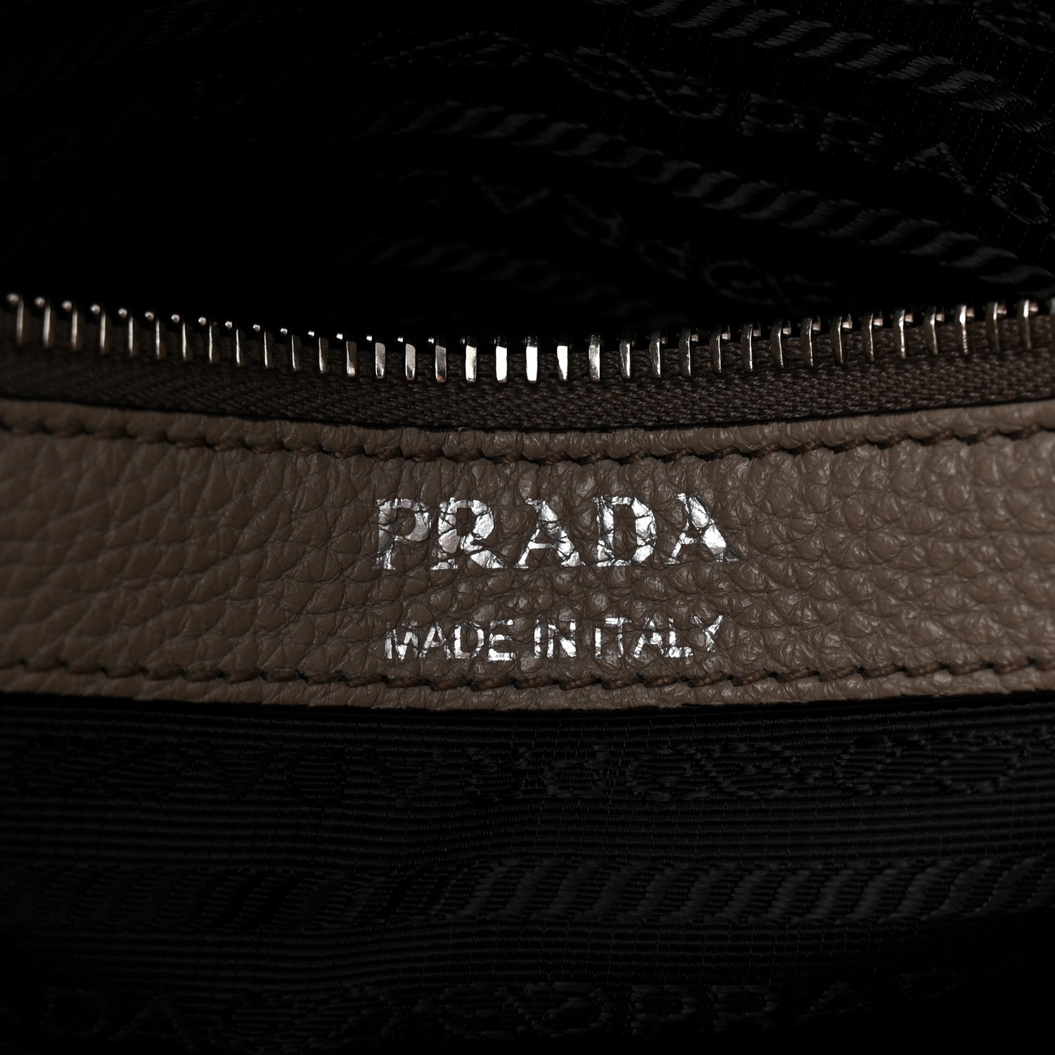 Prada Vitello Daino Soft Hobo Messenger Bag Argilla 6 of 9