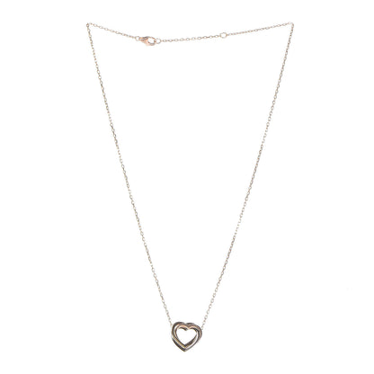 Cartier 18K Pink Yellow White Gold Trinity Heart Necklace 3 of 6