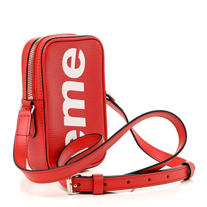 Louis Vuitton X SUPREME Epi Danube PPM Red 3 of 9