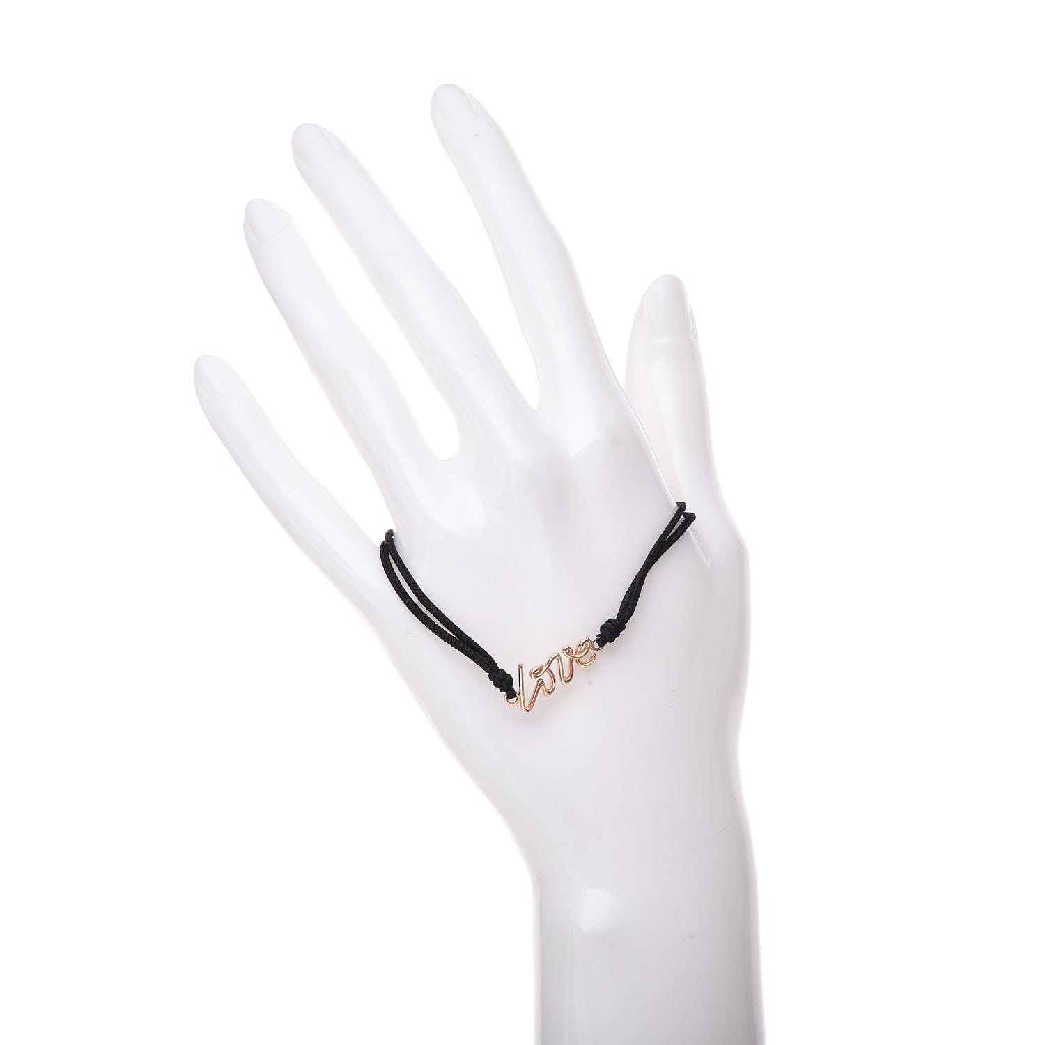 Tiffany 18K Rose Gold Paloma Picasso Grafitti Love Cord Bracelet 2 of 4
